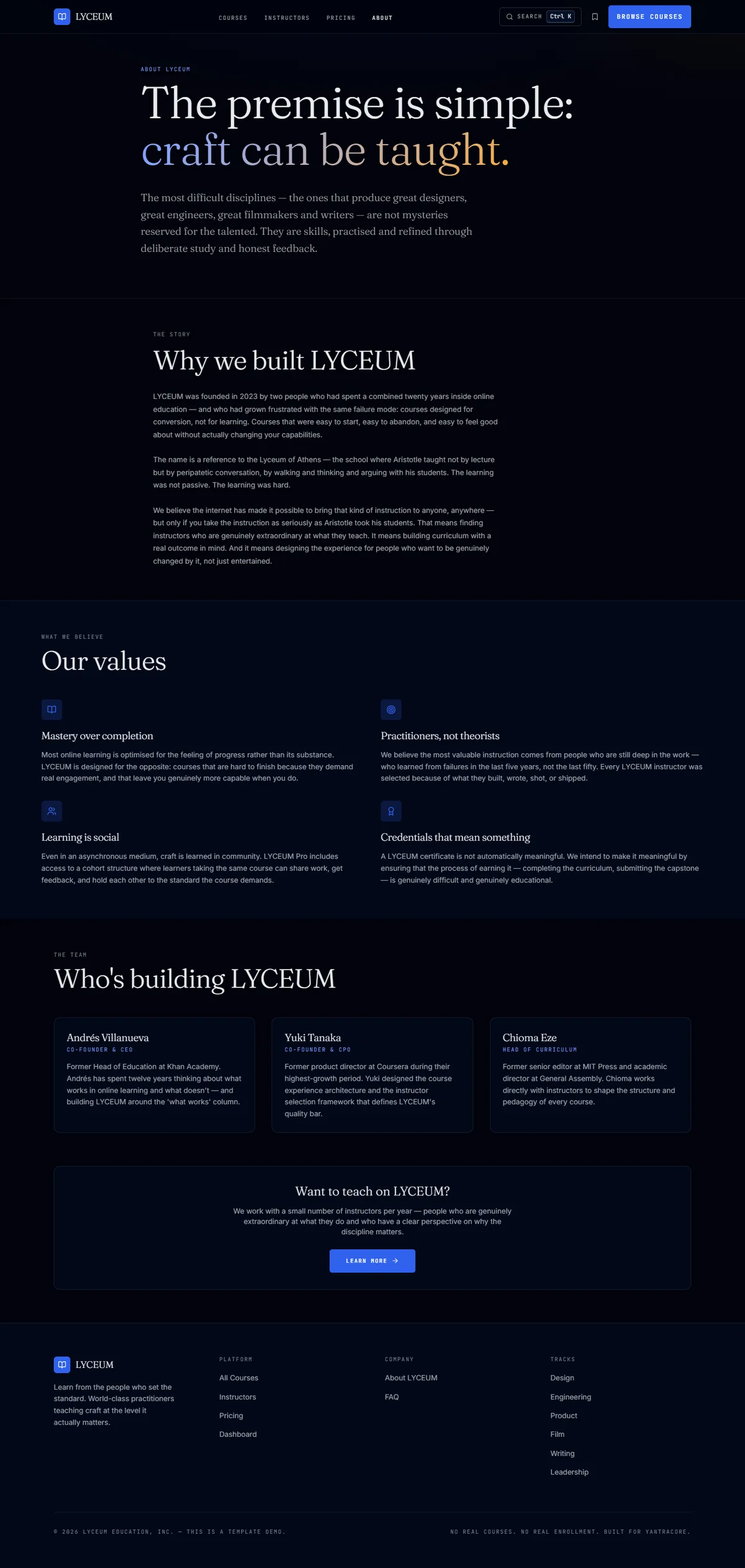 LYCEUM — Online Learning Platform screenshot 6
