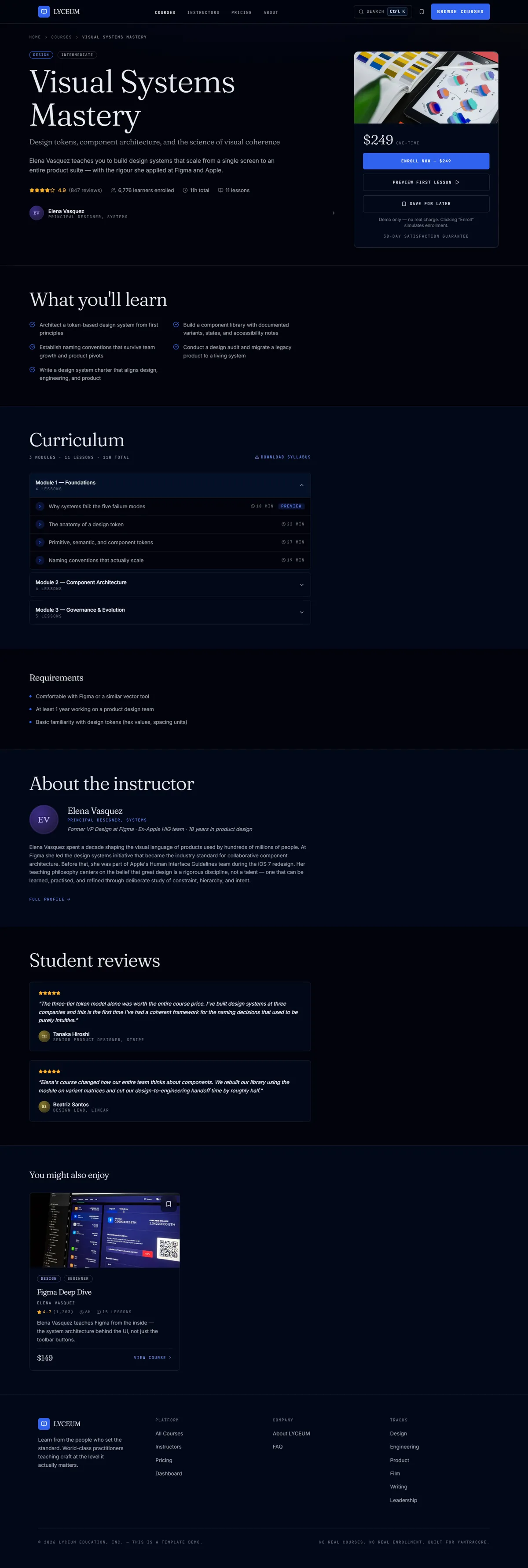 LYCEUM — Online Learning Platform screenshot 3