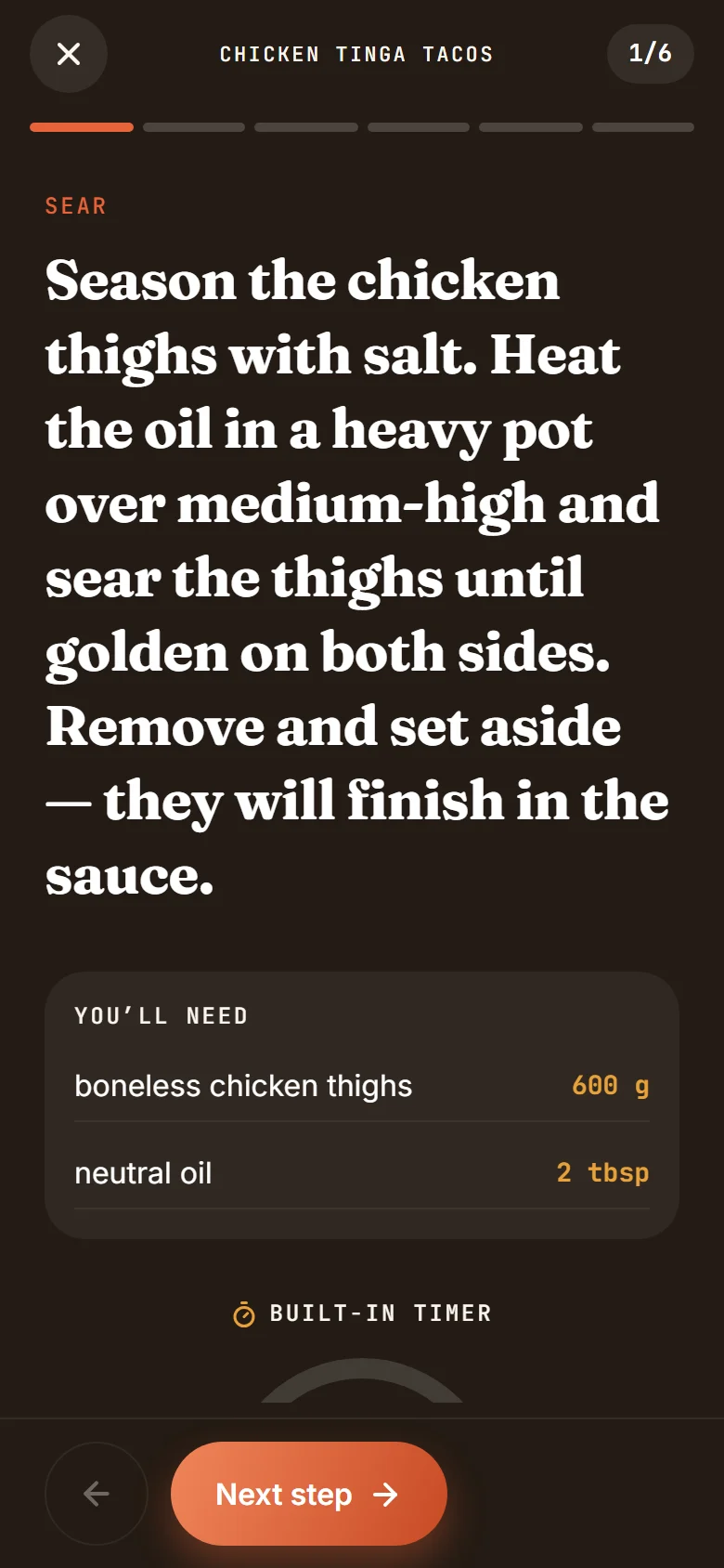 MISE — Recipe & Meal Planner screenshot 3