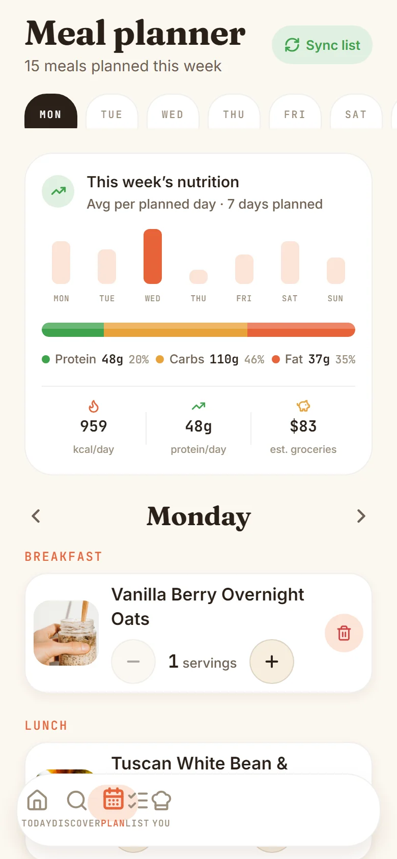 MISE — Recipe & Meal Planner screenshot 4