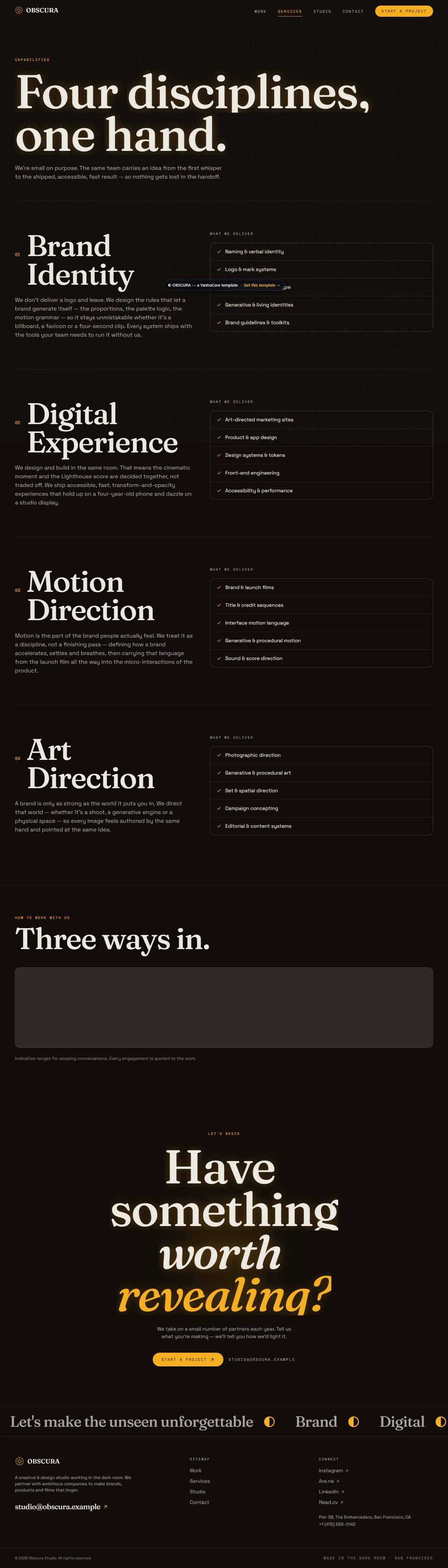 OBSCURA — Creative Studio screenshot 3