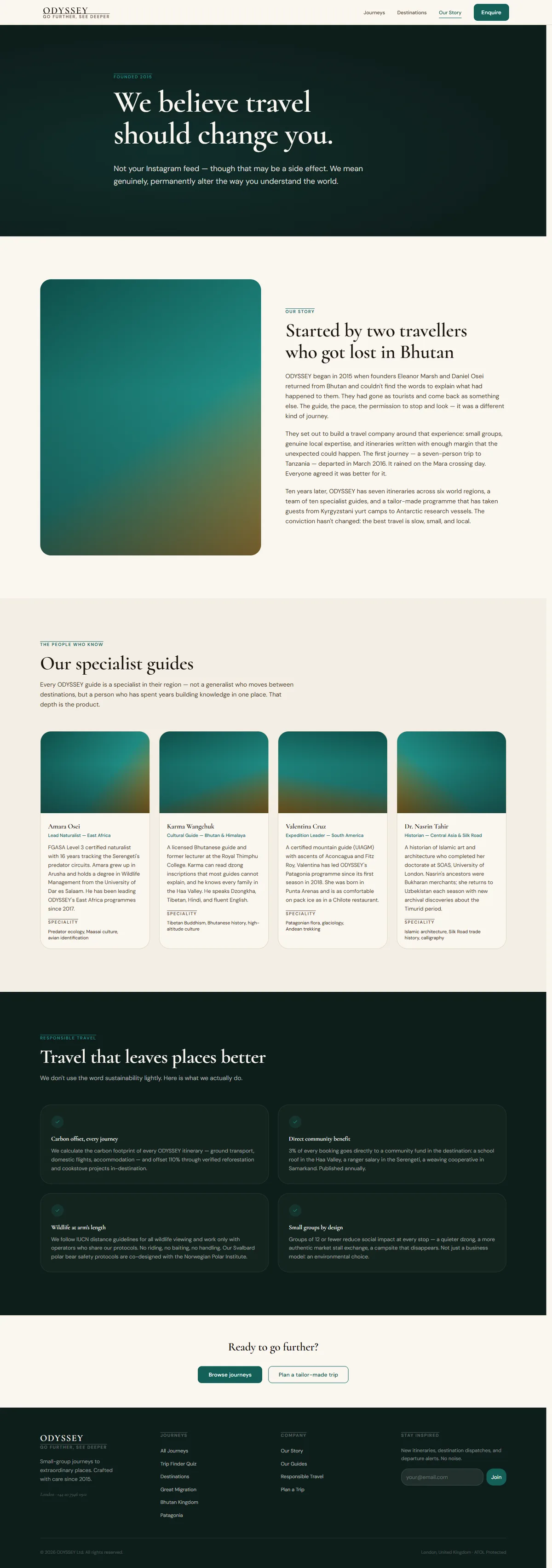 ODYSSEY — Tour Operator & Itineraries screenshot 6