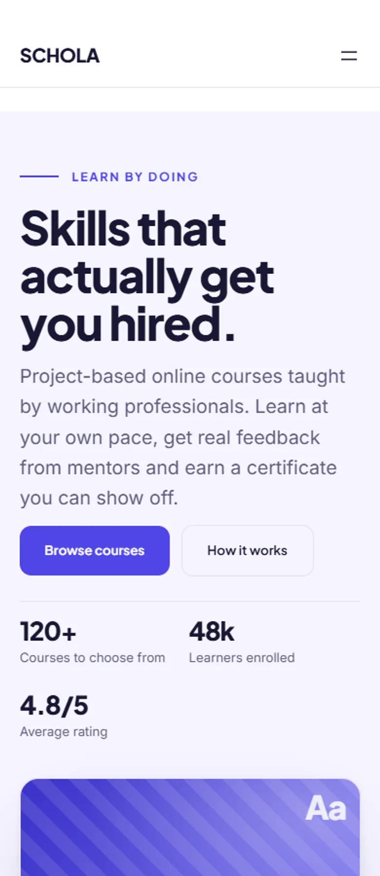 SCHOLA — WordPress Education Theme screenshot 7