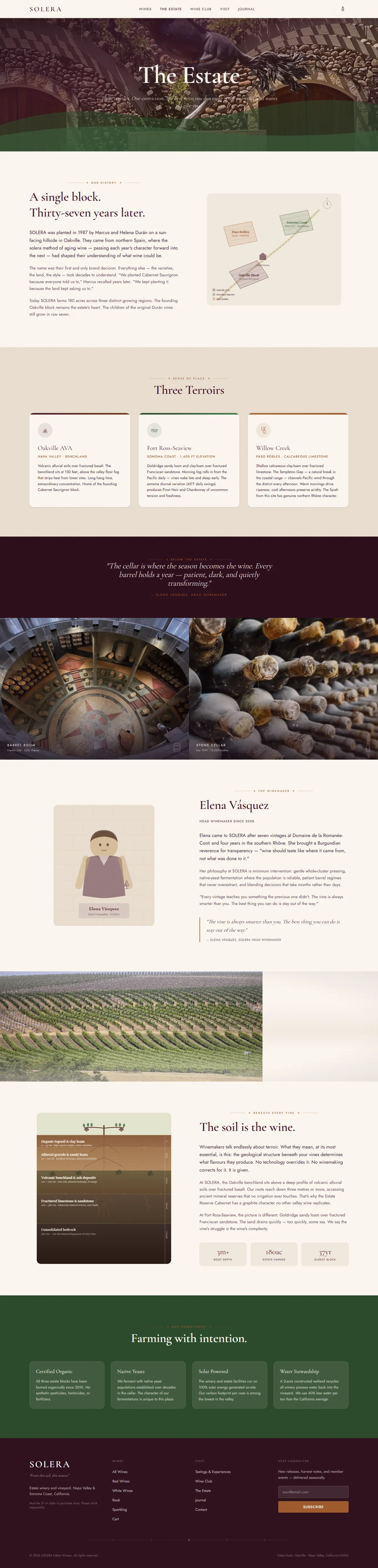 SOLERA — Winery & Vineyard screenshot 2
