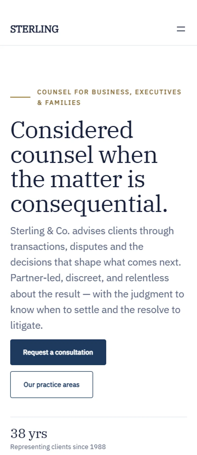 STERLING — WordPress Block Theme screenshot 7