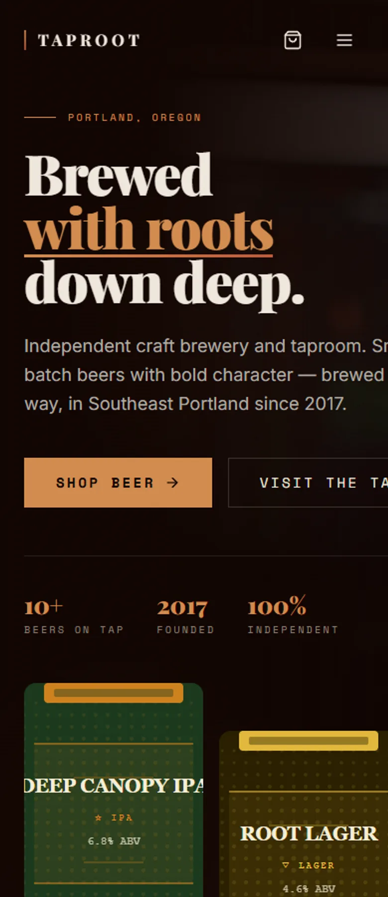 TAPROOT — Craft Brewery & Taproom screenshot 7
