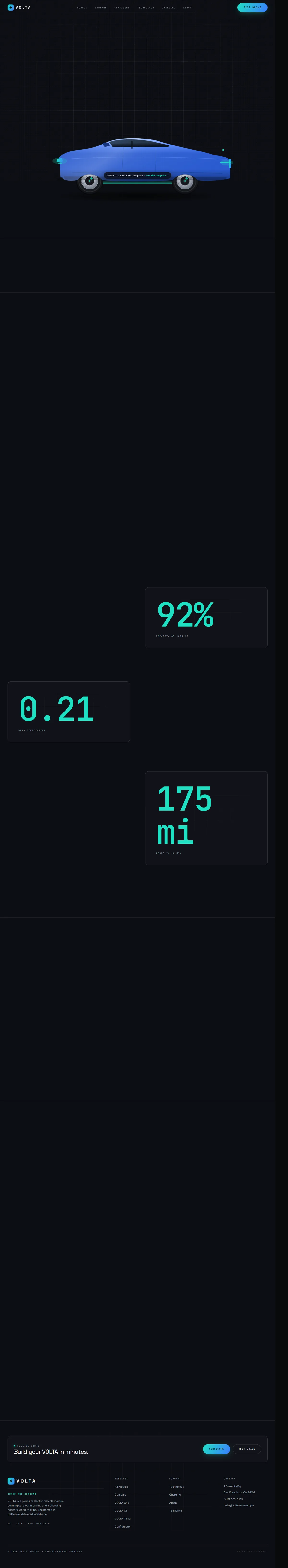 VOLTA — Electric Vehicle & Configurator screenshot 1